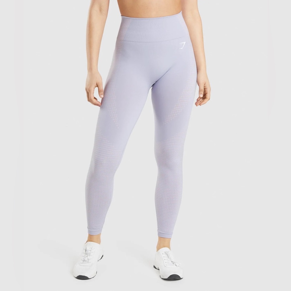 Gymshark Vital Seamless 2.0 Leggings - Moonstone Blue Marl